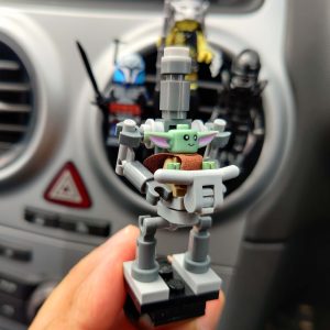 Alternative view of Grogu in IG12 Car Air Vent Freshener