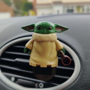 Grogu with Mug Air Vent Freshener