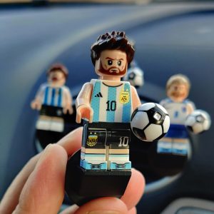 Alternative view of Lionel Messi Argentina 2022 Car Air Vent Freshener