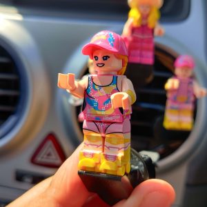 Alternative view of Roller Skate Barbie Car Air Vent Freshener