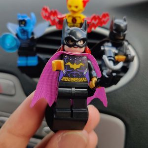 Alternative view of Batgirl Lavender Cape Car Air Vent Freshener