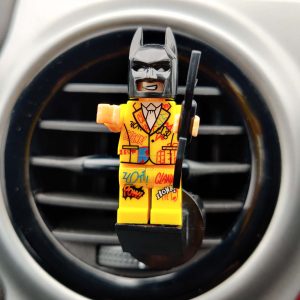 Batman Yellow POW Suit Car Air Vent Freshener