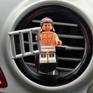 British Bulldog Wrestling Car Air Vent Freshener
