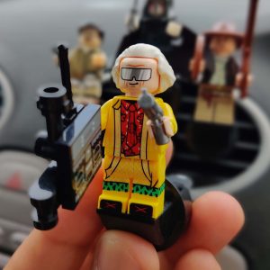 Alternative view of Doc Brown back to the Future Car Air Vent Freshener