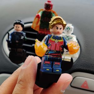 Alternative view of Carol Danvers Captain Marvel Car Air Vent Freshener