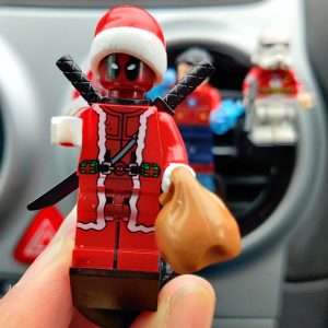 Alternative view of Deadpool Santa Car Air Vent Freshener