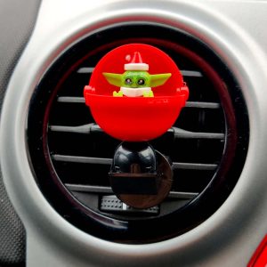 Grogu Santa Car Air Vent Freshener