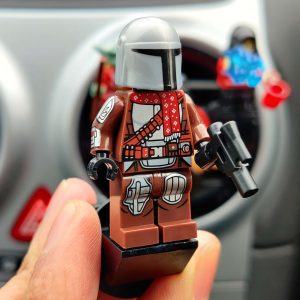Alternative view of Mandalorian Christmas Car Air Vent Freshener