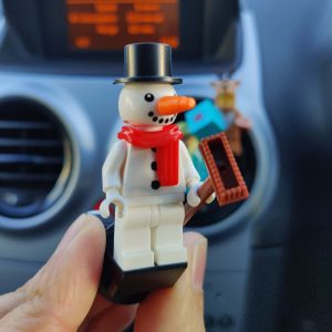 Alternative view of Snowman Car Air Vent Freshener