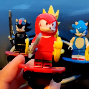 Alternative view of Knuckles the Echidna Car Air Vent Freshener