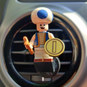 Alternative view of Toad Super Mario Car Air Vent Freshener