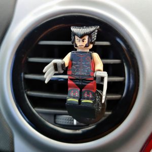 Wolverine Brown Suit Car Air Vent Freshener