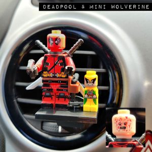 Deadpool & Mini Wolverine Car Air Vent Freshener
